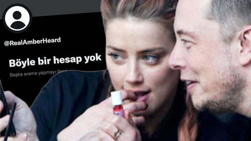 Siz Hala WhatsApp’tan Engelleyin... Ne Hikmetse Elon Musk’ın Eski Sevgilisi Amber Heard’ün Twitter Hesabı Kapandı
