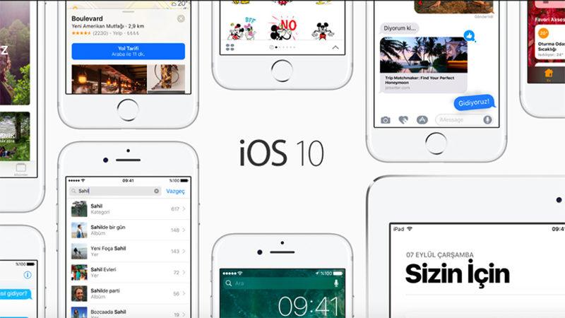 iOS 10 Güncellemesi Alan Cihazlar ve Güncelleme Rehberi!