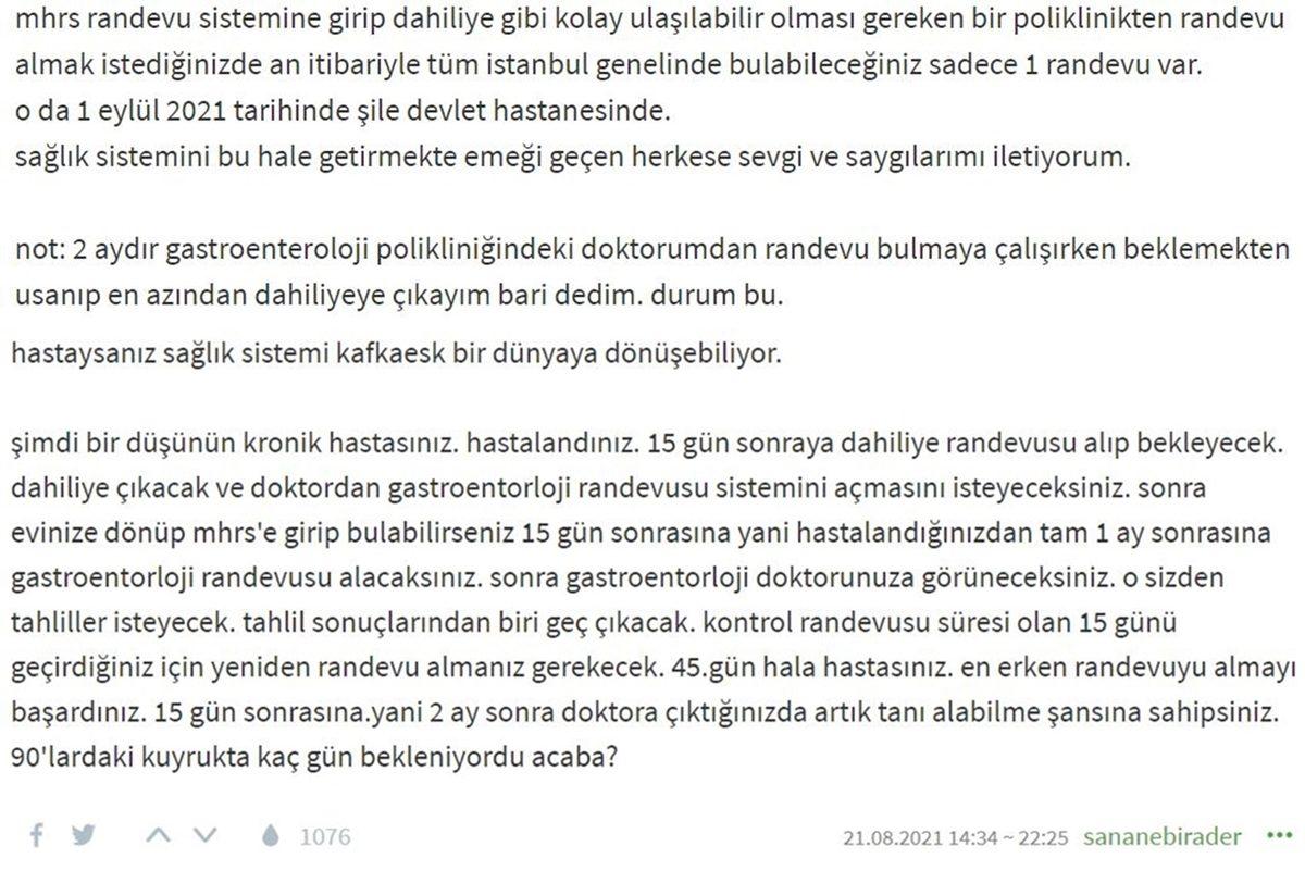 Neden Randevu Alamıyoruz? Son Dönemde Yaşanan MHRS Yoğunluğuna Vatandaşlar Tepkili