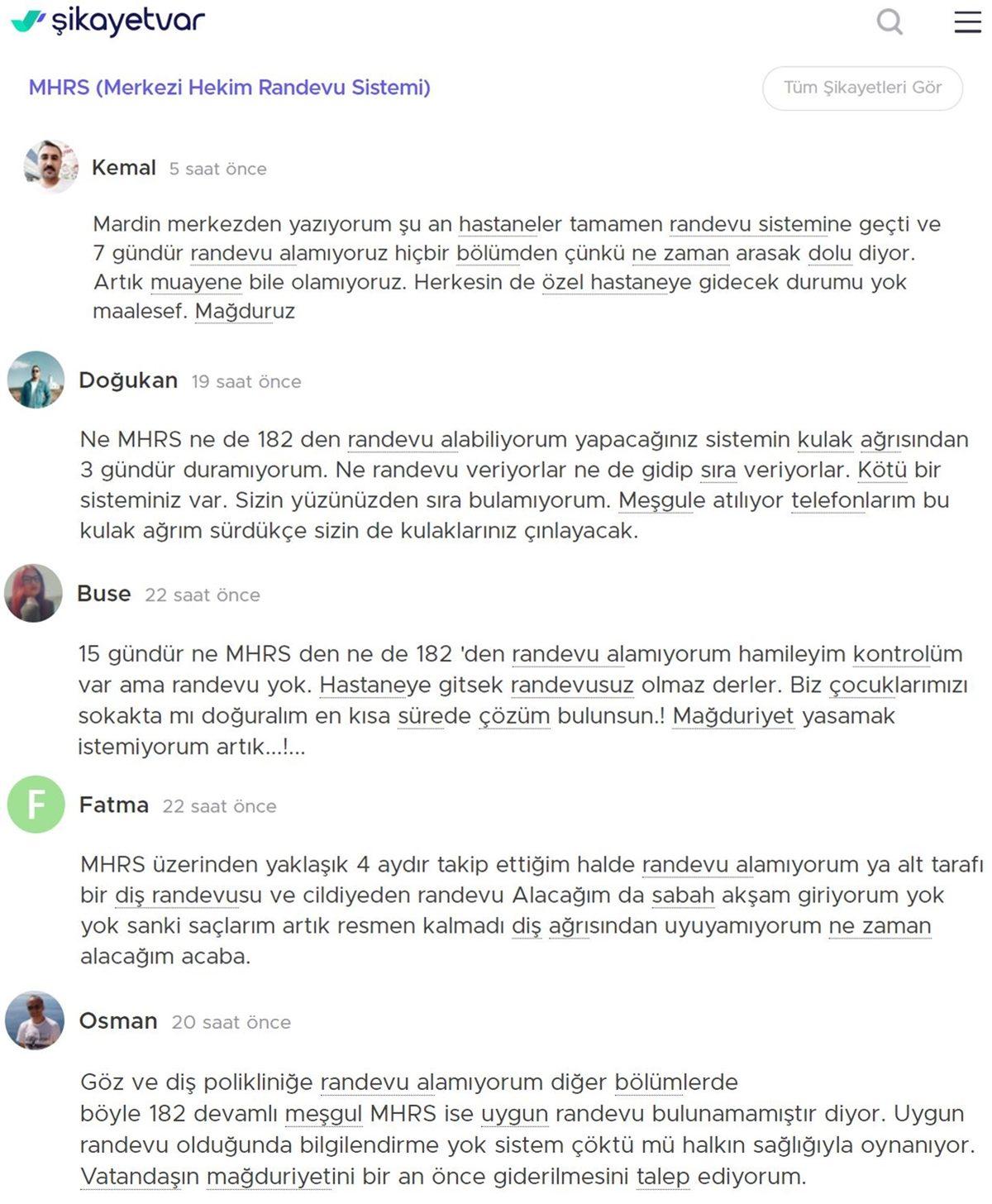 Neden Randevu Alamıyoruz? Son Dönemde Yaşanan MHRS Yoğunluğuna Vatandaşlar Tepkili