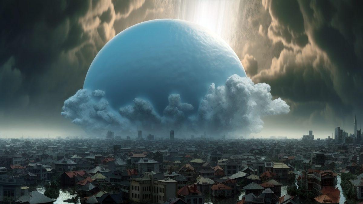 Yağmur Bulutundaki Damlaların Tamamı Tek Bir Dev Kütle Halinde Düşseydi Nolurdu?