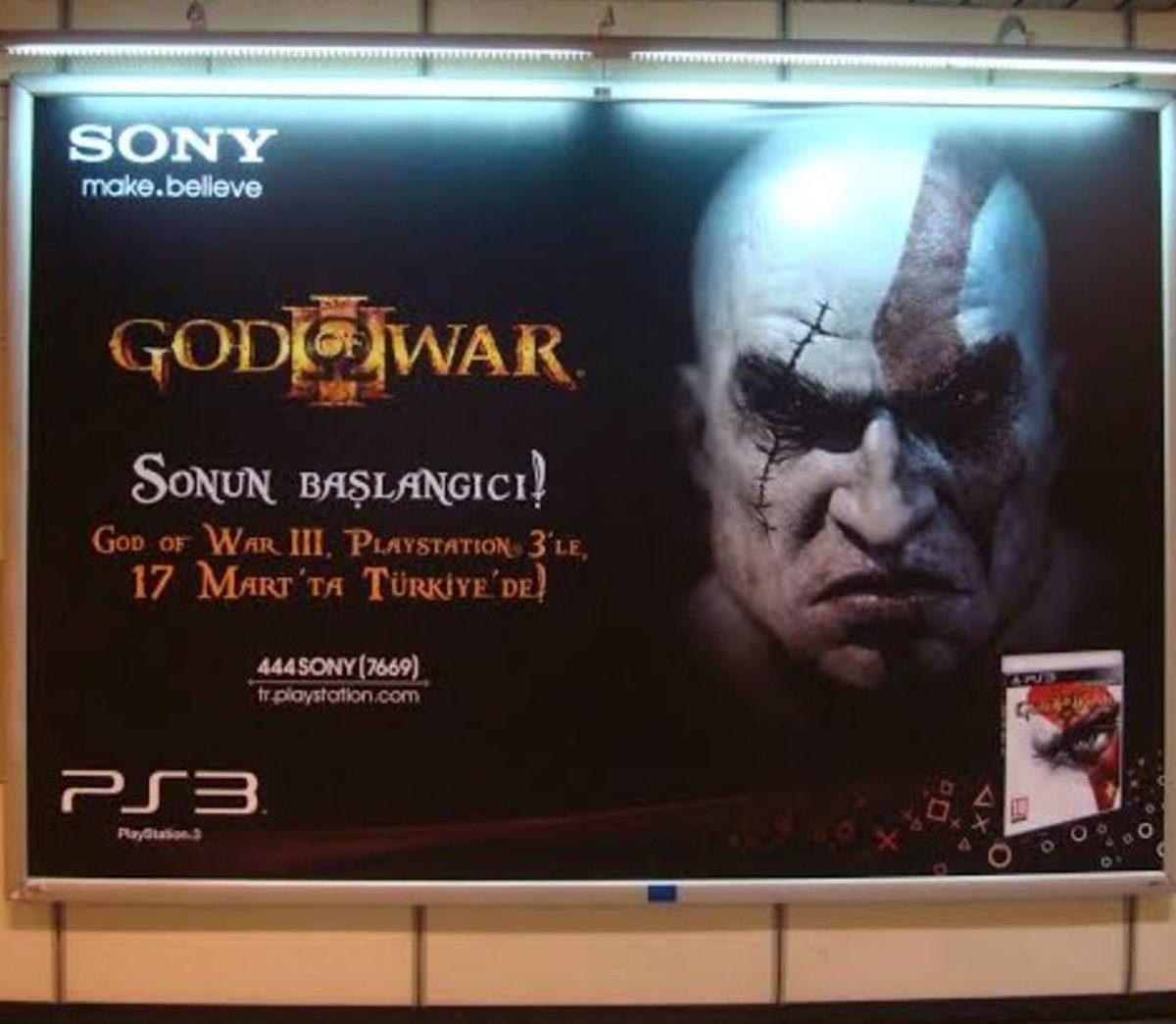 İstanbul’daki ’God of War’ Reklamı Çok Yanlış Anlaşıldı: 