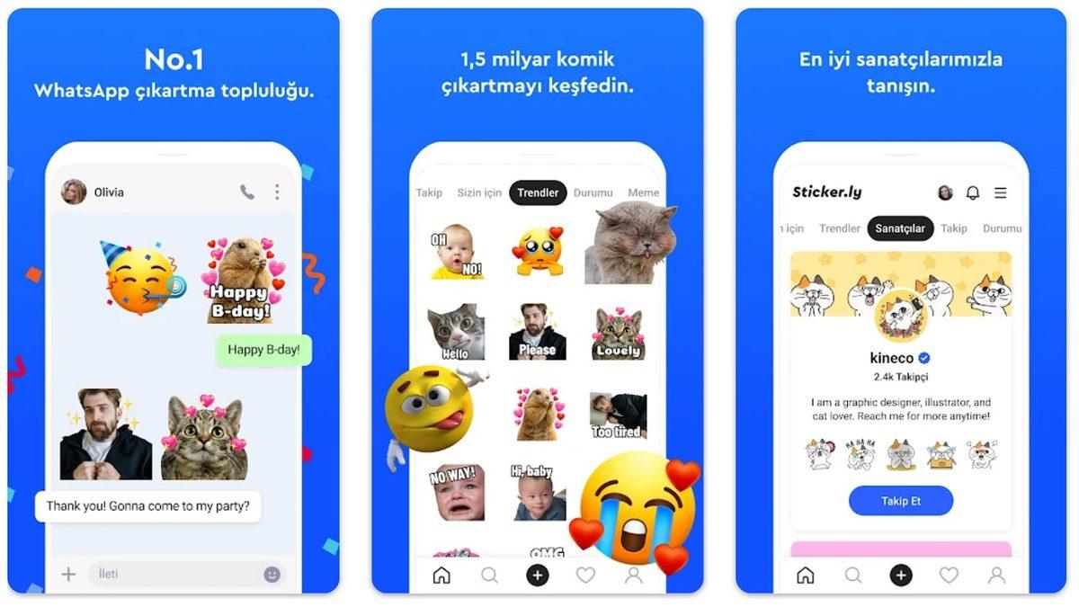 Saniyeler İçinde Kendi WhatsApp Çıkartmalarınızı Oluşturabileceğiniz 10 Uygulama