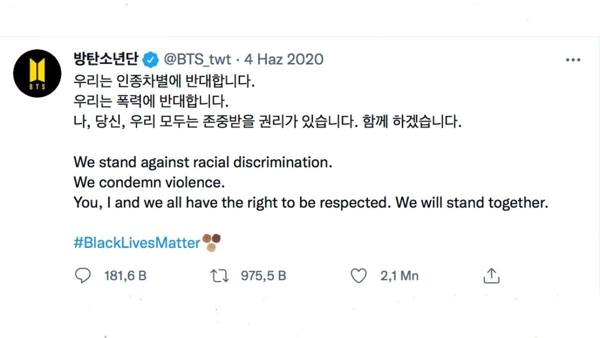 BTS, One Direction ve Fazlası: İşte Tüm Zamanların En Fazla Retweet Alan 20 Tweet’i