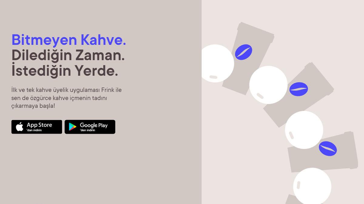 Kahve Masrafınız Yarı Yarıya Düşecek: Karşınızda Türkiye’nin İlk ve Tek Kahve Üyelik Uygulaması Frink!