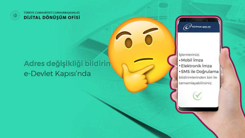 Hiçbir Belge Gerekmeden Sadece e-Devlet Üzerinden İkametgah Değiştirme Nasıl Yapılır?