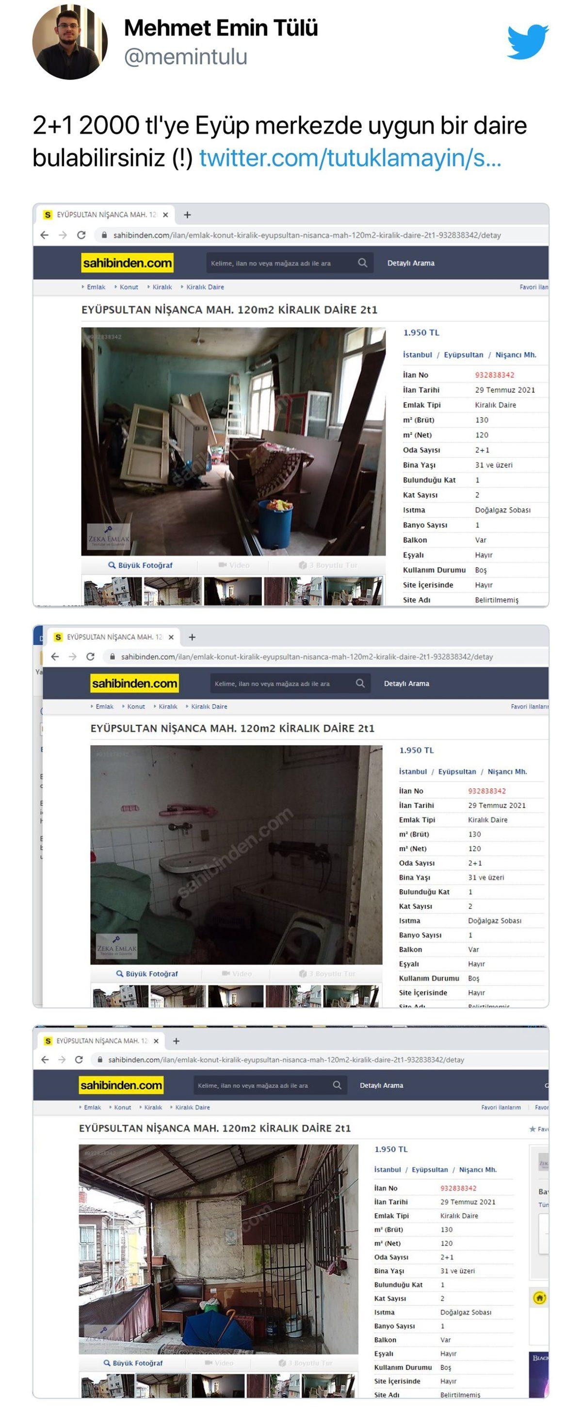 Gülüyoruz Ağlanacak Halimize: Fahiş Kira Fiyatlarından Yakınanların Verdiği Trajikomik Tepkiler