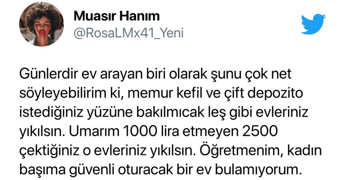 Gülüyoruz Ağlanacak Halimize: Fahiş Kira Fiyatlarından Yakınanların Verdiği Trajikomik Tepkiler