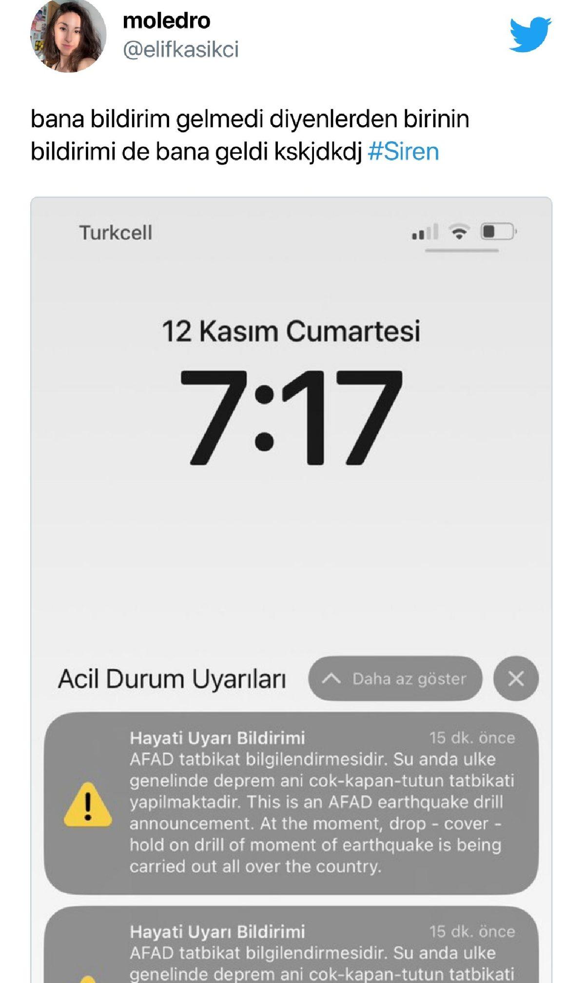 Türkiye Genelinde Yapılan Deprem Tatbikatı Geride Kaldı... Bazıları Tatbikattan Habersiz, Bazıları Dakikalar Sonra Bildirim Aldı: İşte Sosyal Medyadan Gelen Tepkiler