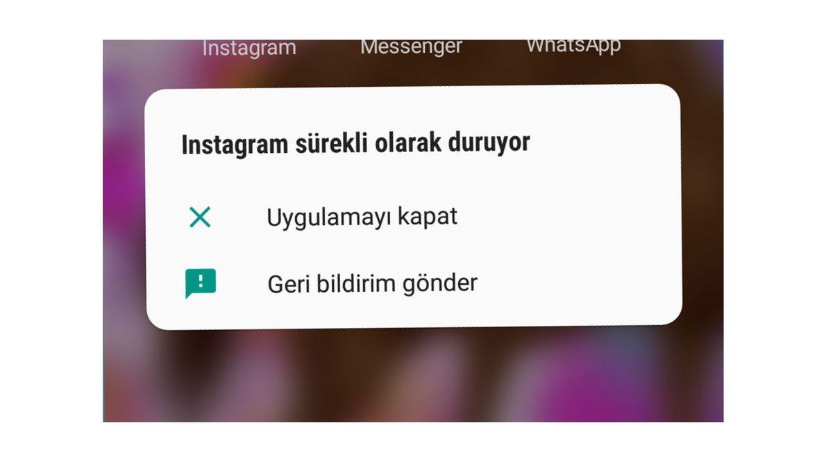 Kullanıcıyı Uygulamadan Atıp Sinir Bozan 