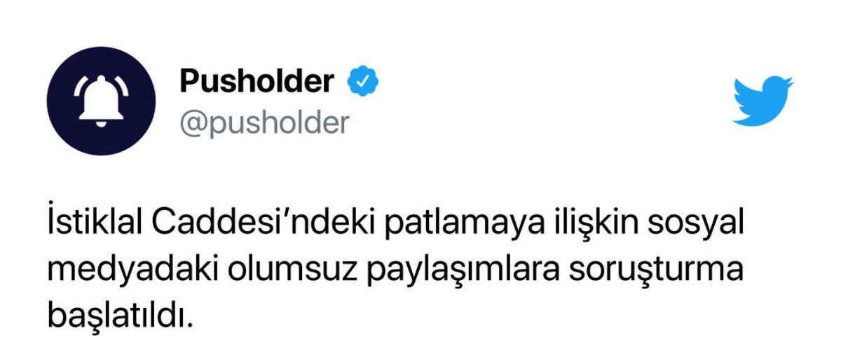 RTÜK’ten Taksim’deki Patlama Hakkında Yayın Yasağı: Olumsuz Paylaşımlar Hakkında Soruşturma Başlatıldı