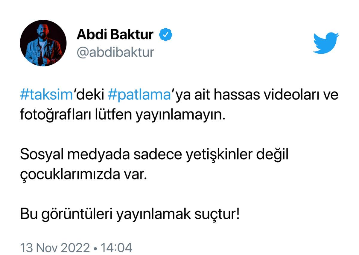 RTÜK’ten Taksim’deki Patlama Hakkında Yayın Yasağı: Olumsuz Paylaşımlar Hakkında Soruşturma Başlatıldı