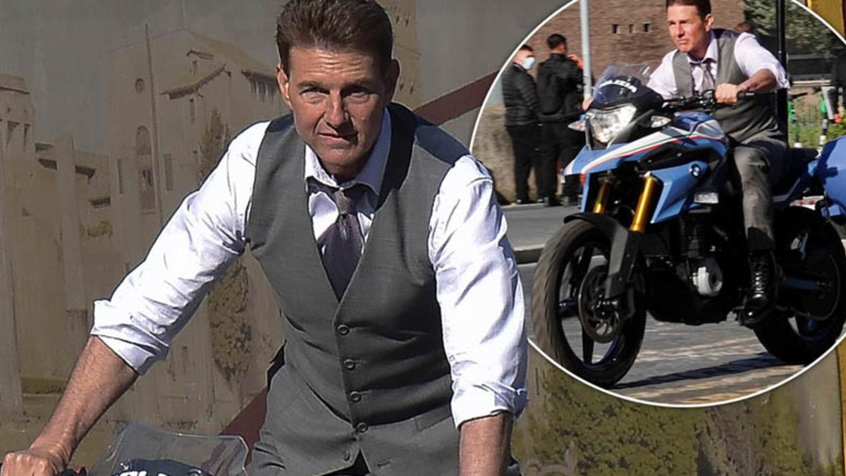 Tom Cruise, Görevimiz Tehlike 7 İçin 500 Kez Paraşütlü, 13 Bin Kez de Motosikletli Atlama Yapmış