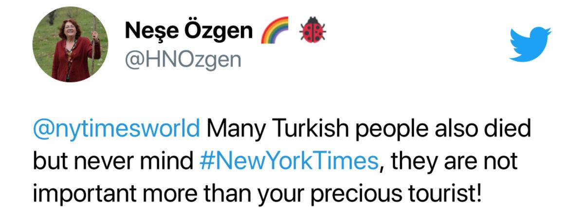 The New York Times’ın İstanbul’daki Patlamayla İlgili Paylaşımı Eleştiri Yağmuruna Tutuldu