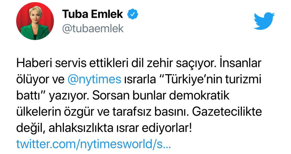 The New York Times’ın İstanbul’daki Patlamayla İlgili Paylaşımı Eleştiri Yağmuruna Tutuldu
