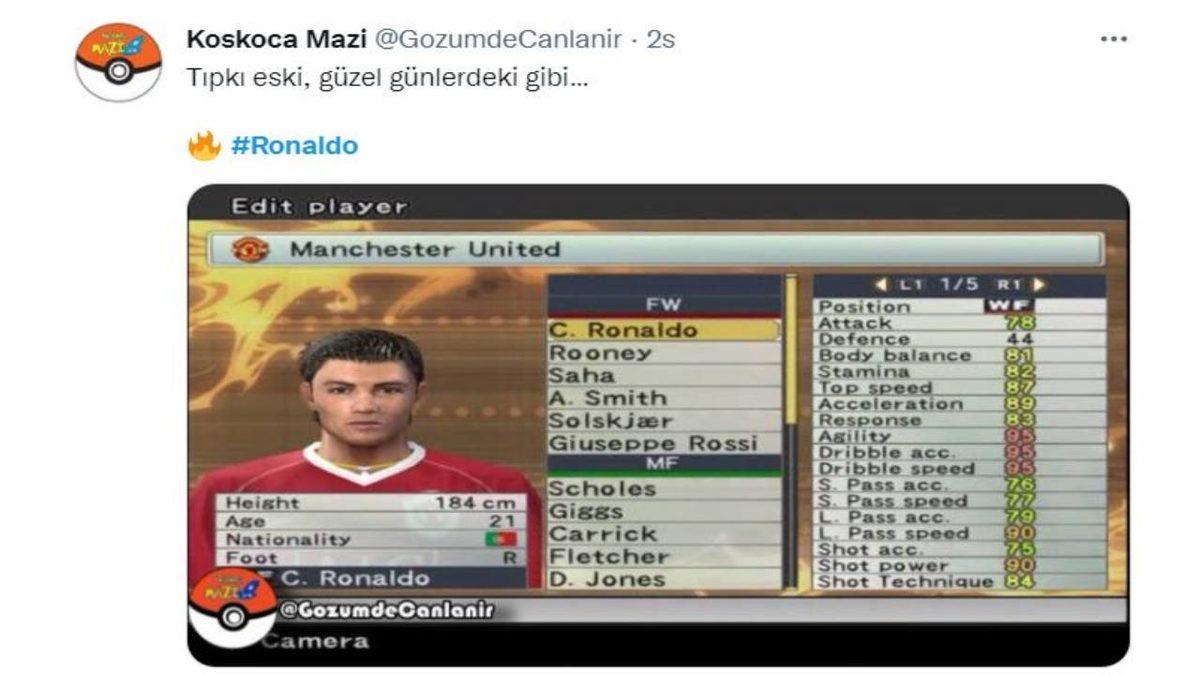 Cristiano Ronaldo Manchester United’a Transfer Oldu: İşte Sosyal Medyadan Gelen Tepkiler