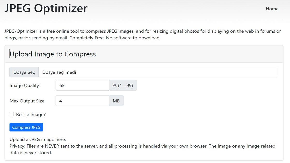 Sadece Birkaç Adımda Resim Sıkıştırma İşlemi Yapabileceğiniz 15 Online Program Tavsiyesi