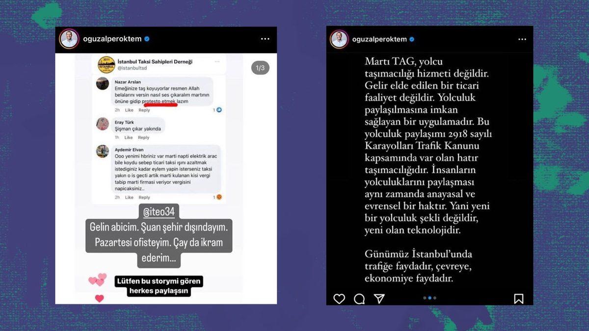 Martı ile Taksiciler Arasında Gerginlik: Korsancılık ile Suçlanan Şirketin CEO’sundan Sert Açıklama Geldi