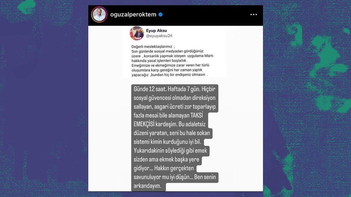 Martı ile Taksiciler Arasında Gerginlik: Korsancılık ile Suçlanan Şirketin CEO’sundan Sert Açıklama Geldi