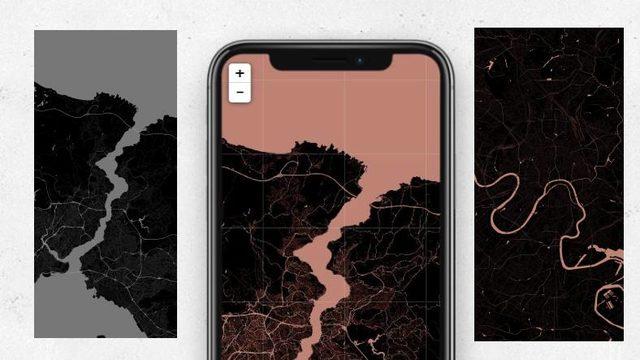 Dünya’nın İstediğiniz Her Köşesinin Haritasını Duvar Kağıdınız Haline Getiren İnternet Sitesi