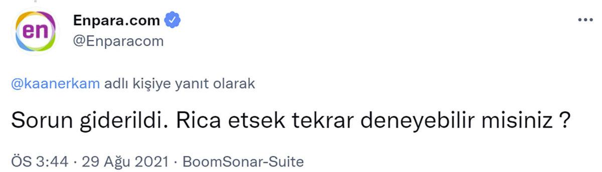 Enpara, Kısa Süreliğine Çöktü: Sorun Düzeltildi