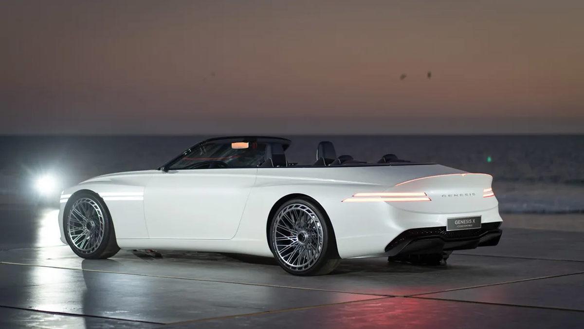 Rüya Gibi Konsept Otomobil ’Genesis X Convertible’ Tanıtıldı (Far Diye Şerit LED Çekmişler)