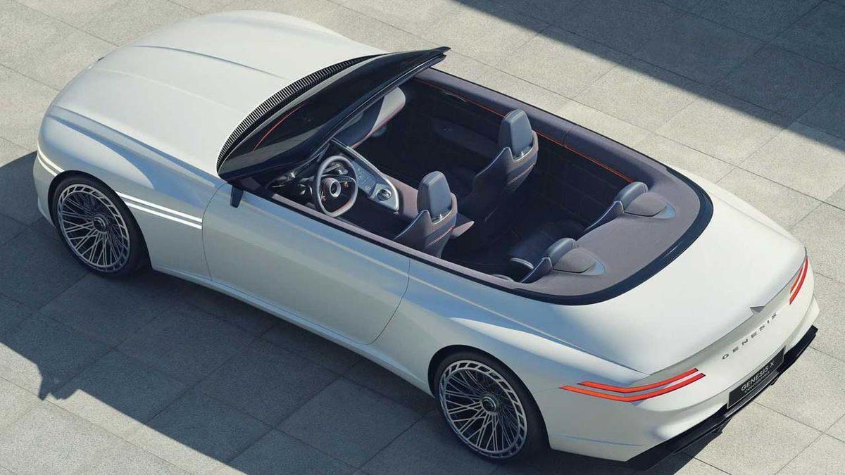 Rüya Gibi Konsept Otomobil ’Genesis X Convertible’ Tanıtıldı (Far Diye Şerit LED Çekmişler)