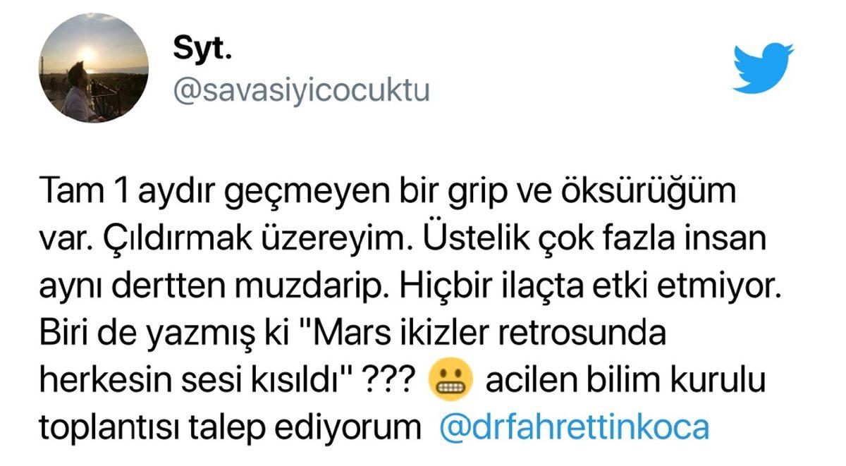 Son Dönemlerde Herkesi Hasta Edip Haftalarca Öksürten Şey Ne?