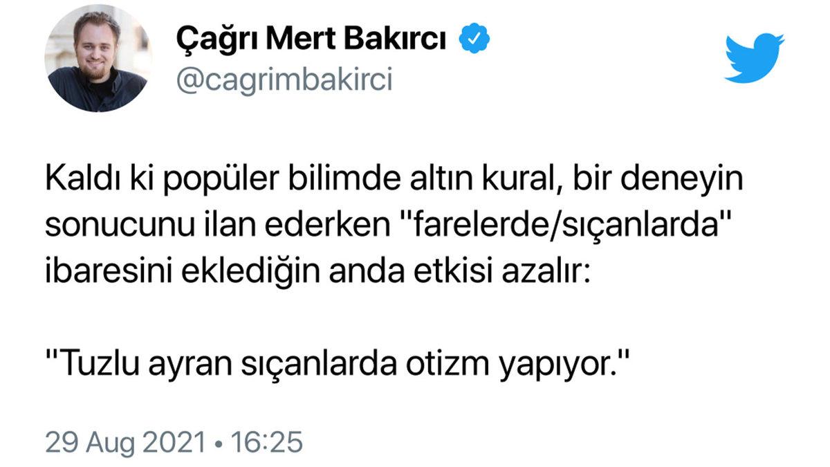 Doç. Dr. Oytun Erbaş’ın “Tuzlu Ayran Otizm Yapıyor” Açıklamasına Gelen Tepkiler