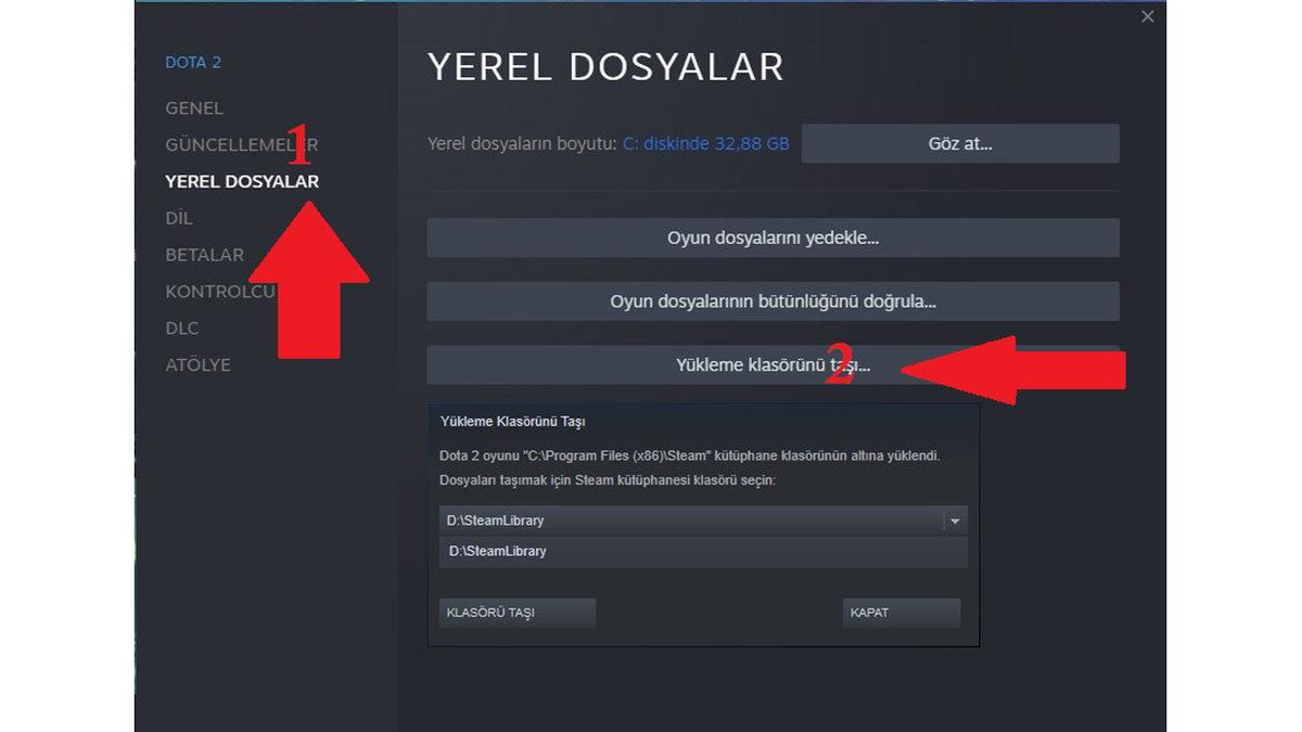 Birkaç Basit Adımla Steam Oyun Taşıma İşlemi Nasıl Yapılır?