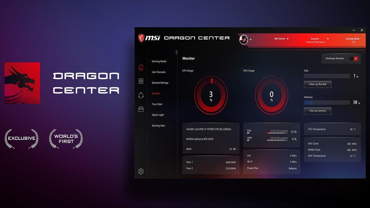 Oyunlar İçin Bilgisayarınızı En İyi Şekilde Optimize Eden ’MSI Dragon Center’ Nedir, Ne İşe Yarar, Nasıl Kullanılır?