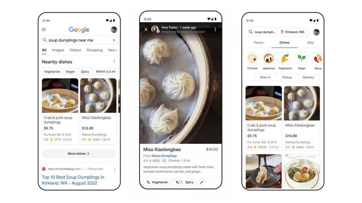 Google Haritalara 4 Yeni Özellik Geldi: Live View’da Arama, İstediğiniz Yemeğe Göre Restoran Bulma ve Dahası