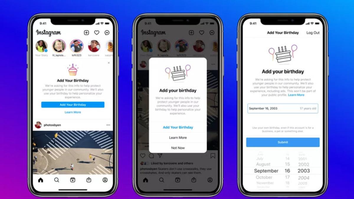 Instagram, Doğum Tarihini Girmeyi Zorunlu Hale Getiriyor