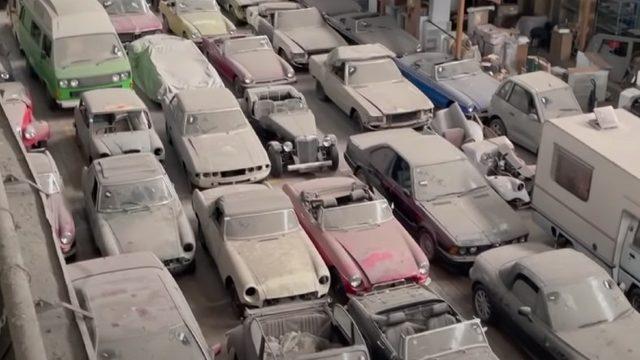Bir Ahırda Bulunan 175 Efsane Klasik Otomobil, Açık Artırmayla Satışa Çıkacak