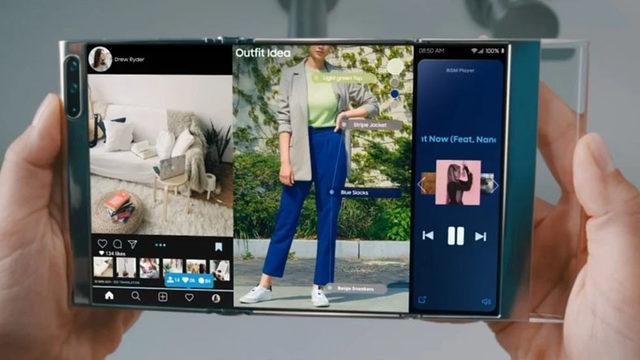 Samsung, Katlanabilir Telefonların Bile ’Eski Moda’ Kalacağı Yeni Konseptlerini Gösterdi [Video]