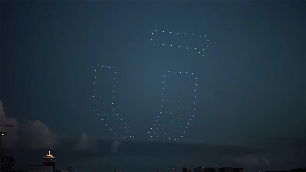 Samsung’dan Z Flip 3 ve Z Fold 3 Temalı Drone Şovu [Video]