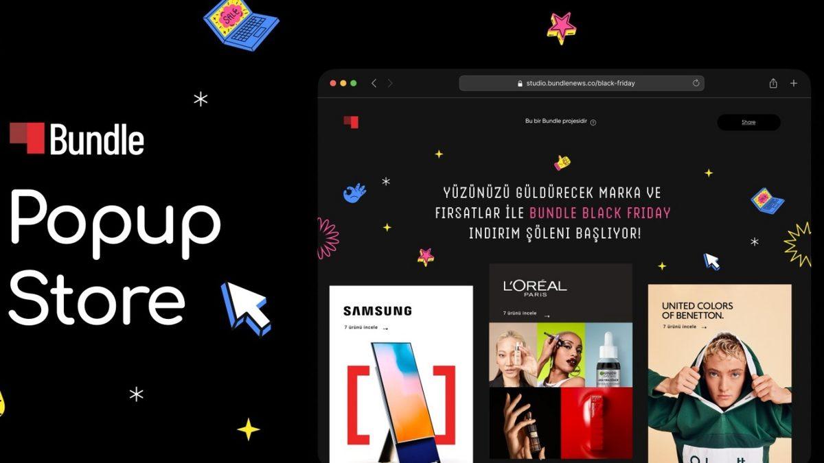 Popüler Haber Uygulaması Bundle, Artık Alışveriş Fırsatlarını da Gösterecek: Karşınızda Bundle Pop-up Store