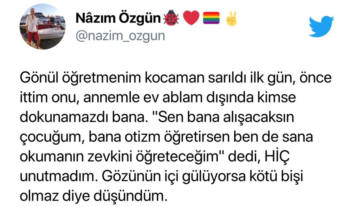 Film Gibi Bir Hikaye: Otizmli Genç Nâzım, İyi Bir Öğretmen Sayesinde Hayatının Nasıl Değiştiğini Anlattı