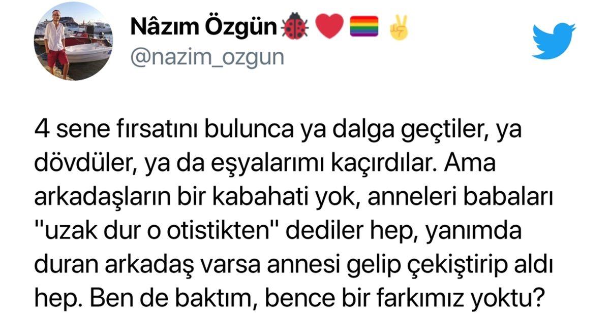 Film Gibi Bir Hikaye: Otizmli Genç Nâzım, İyi Bir Öğretmen Sayesinde Hayatının Nasıl Değiştiğini Anlattı