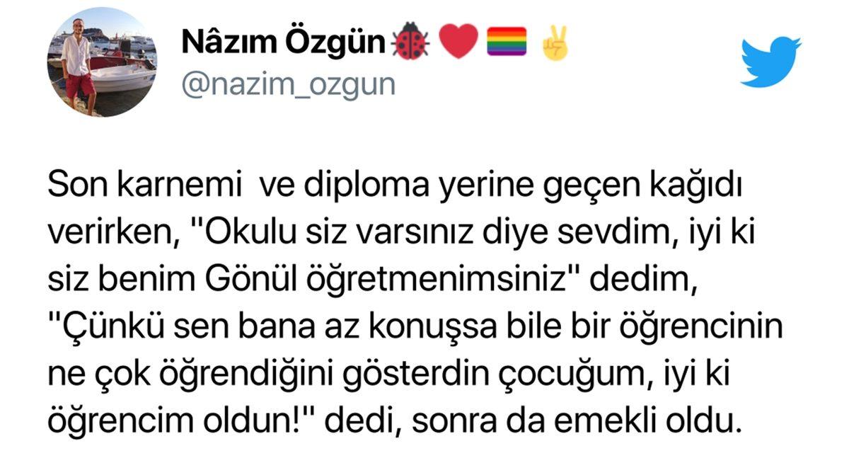 Film Gibi Bir Hikaye: Otizmli Genç Nâzım, İyi Bir Öğretmen Sayesinde Hayatının Nasıl Değiştiğini Anlattı