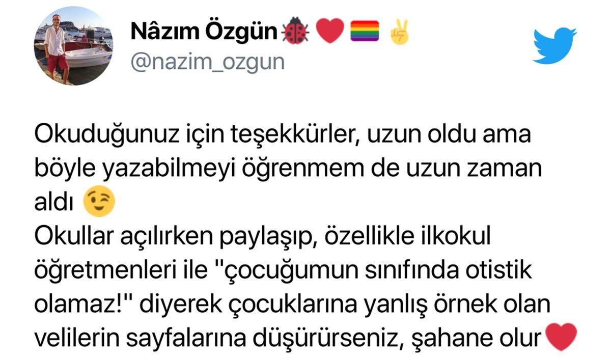 Film Gibi Bir Hikaye: Otizmli Genç Nâzım, İyi Bir Öğretmen Sayesinde Hayatının Nasıl Değiştiğini Anlattı