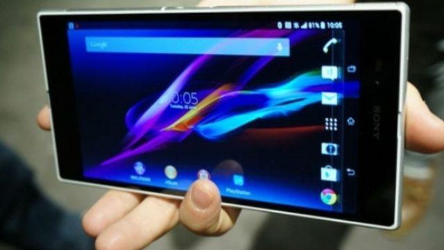 Xperia Z Ultra Tablet Piyasaya Çıktı