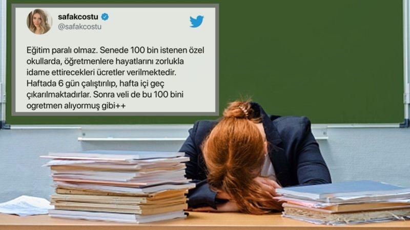 Özel Okullardaki Öğretmenlik Şartları Sosyal Medyanın Gündeminde: 4 Yıl Hamile Kalmamaları İsteniyor