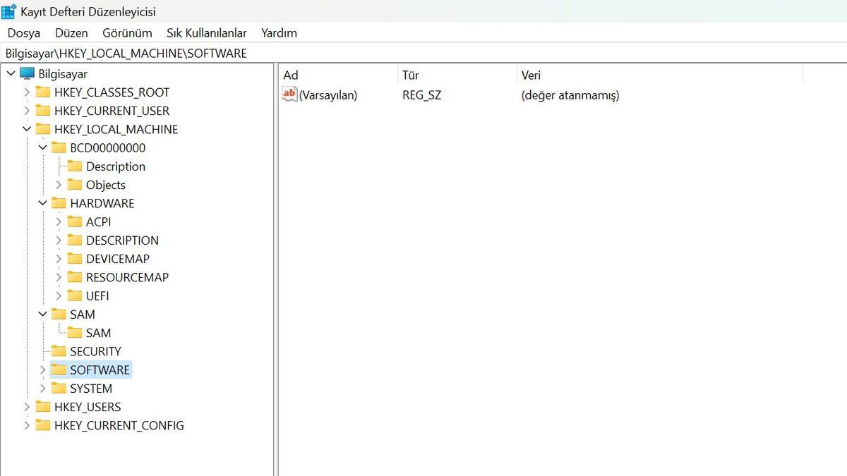 ’regedit’ Olarak Bildiğimiz Windows Kayıt Defteri Düzenleyicisi Nedir, Ne İşe Yarar, Nasıl Açılır?