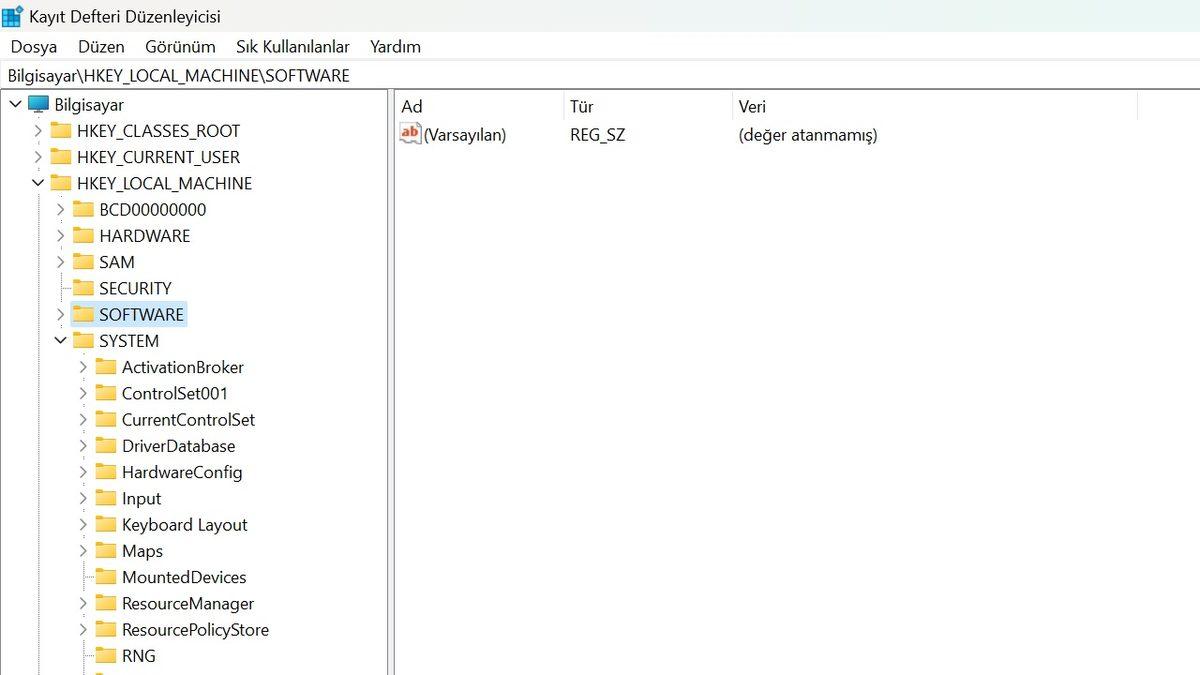 ’regedit’ Olarak Bildiğimiz Windows Kayıt Defteri Düzenleyicisi Nedir, Ne İşe Yarar, Nasıl Açılır?