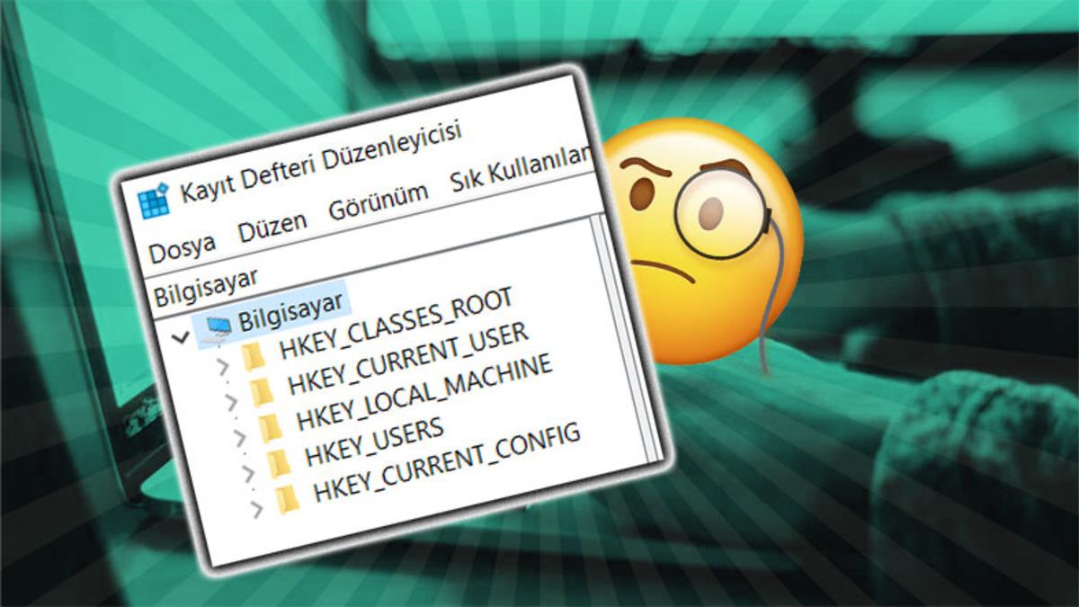 ’regedit’ Olarak Bildiğimiz Windows Kayıt Defteri Düzenleyicisi Nedir, Ne İşe Yarar, Nasıl Açılır?