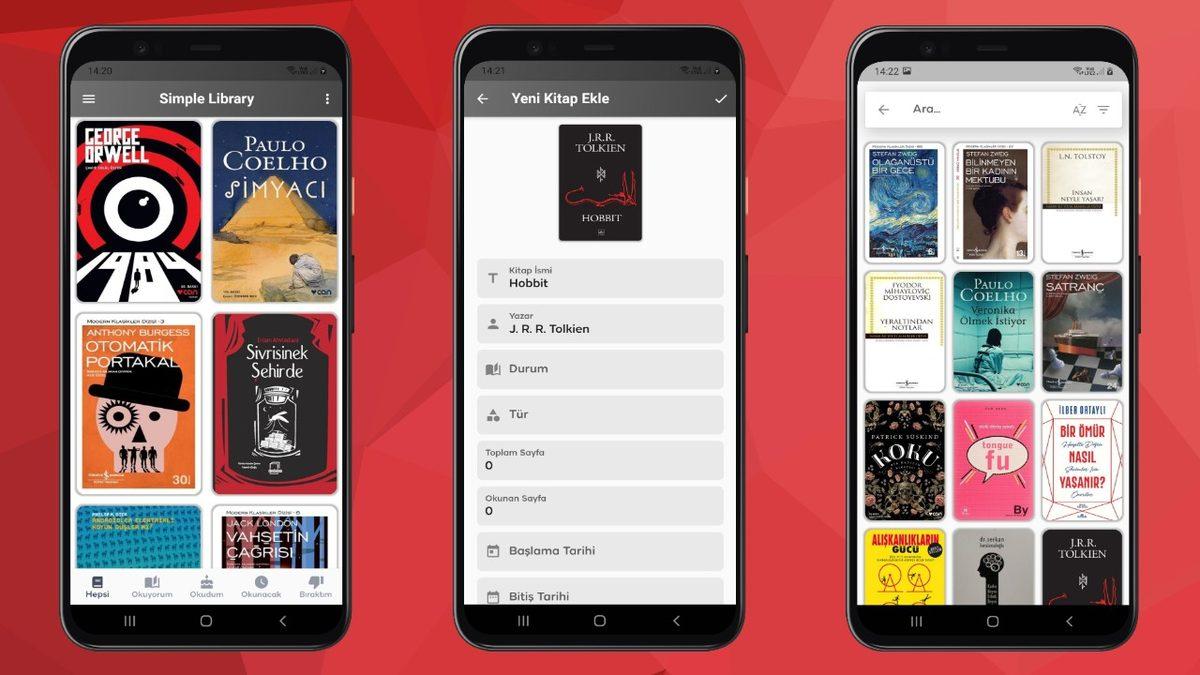Dijital Kütüphanenizi Oluşturabileceğiniz Uygulama: Simple Library