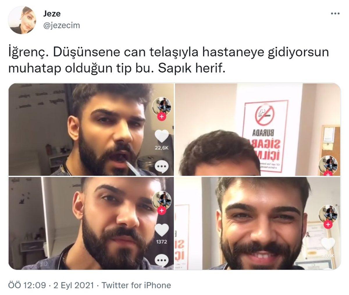 Hastalara Sulanıp Video Çeken TikTokçu Erkek Hemşire Sosyal Medyada Tepki Topladı