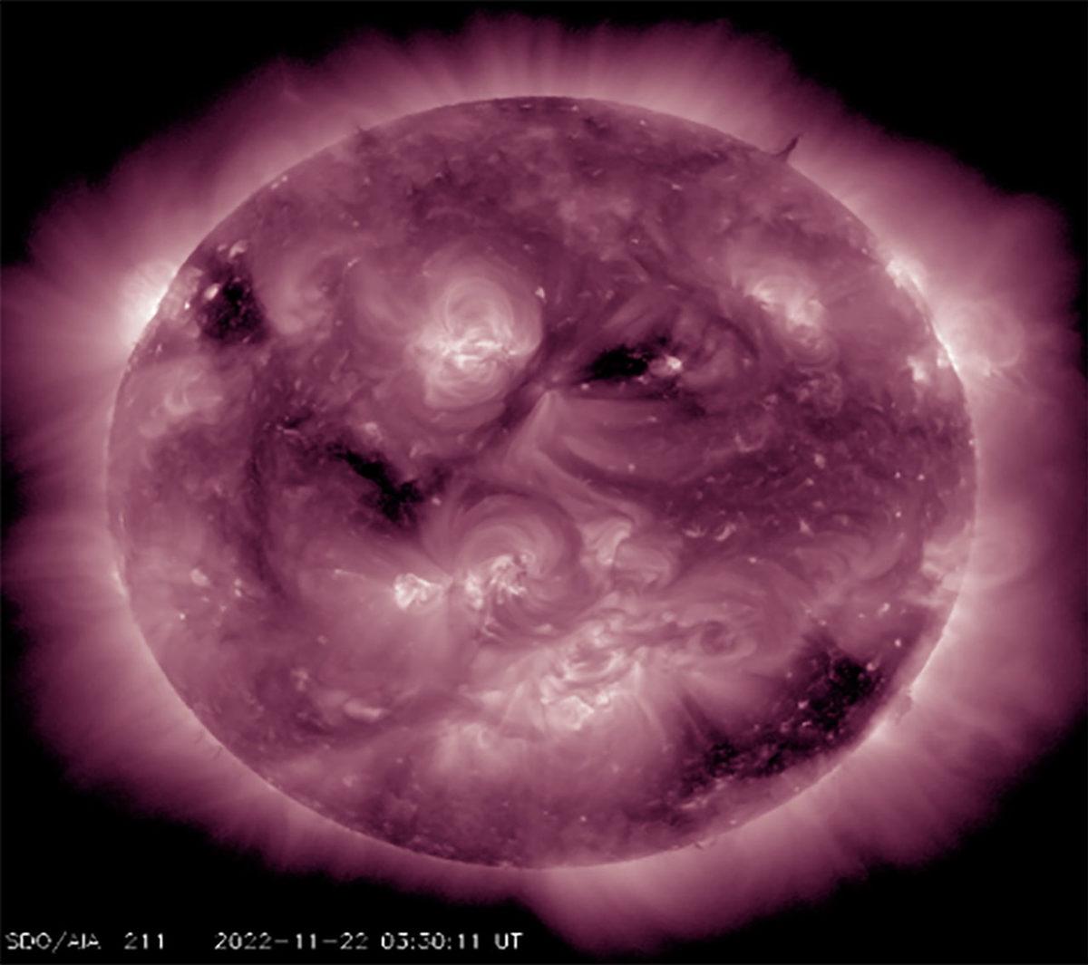 Güneş, Bu Sefer ’Kızgın Kızgın Bakarken’ Görüntülendi!
