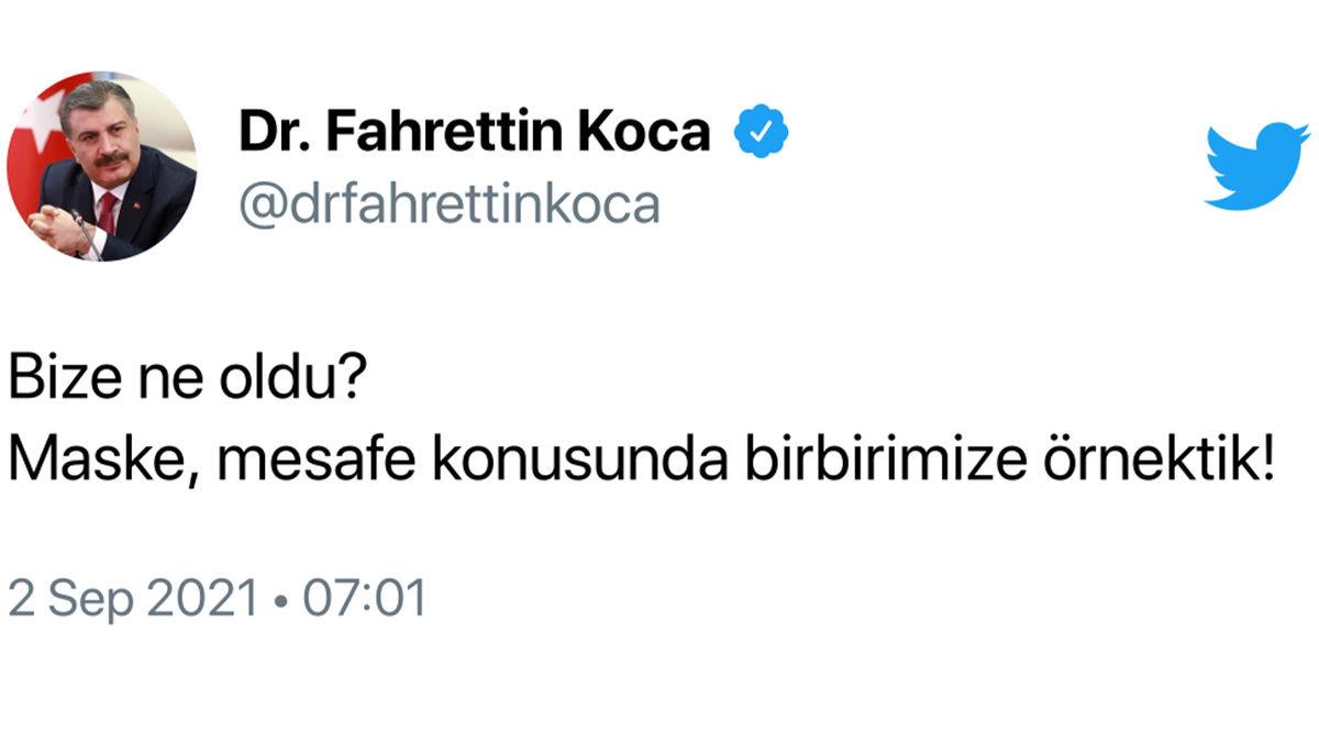Fahrettin Koca’nın ‘Efkâr’ Dolu Paylaşımına Gelen Tepkiler